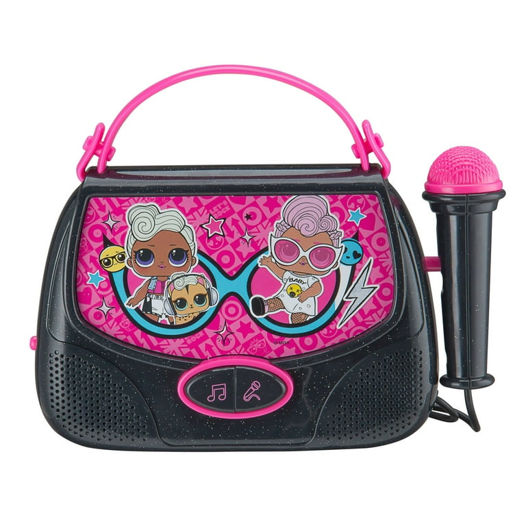 Tech 2 Go LOL Surprise Sing-Along Boombox, Real Mic