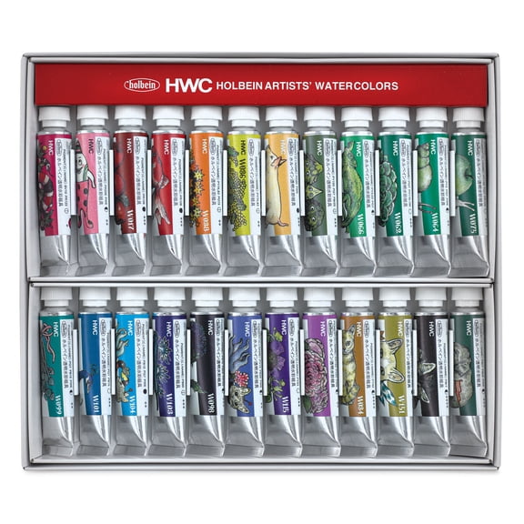 Holbein Artists' Watercolor - Yuko Higuchi, Set of 24