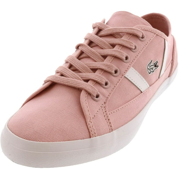 lacoste womens trainers pink