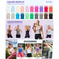 thumbnail image 4 of ANFERRY Ribbed Athletic Tank Tops for Women with Built in Bra Racerback Seamless Scoop Neck Workout Camis Top, 4 of 8