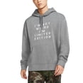 thumbnail image 2 of I'm Not Weird I Am Limited Edition Funny Sayings Hoodie Pullover Hoodie Grey, 2 of 7