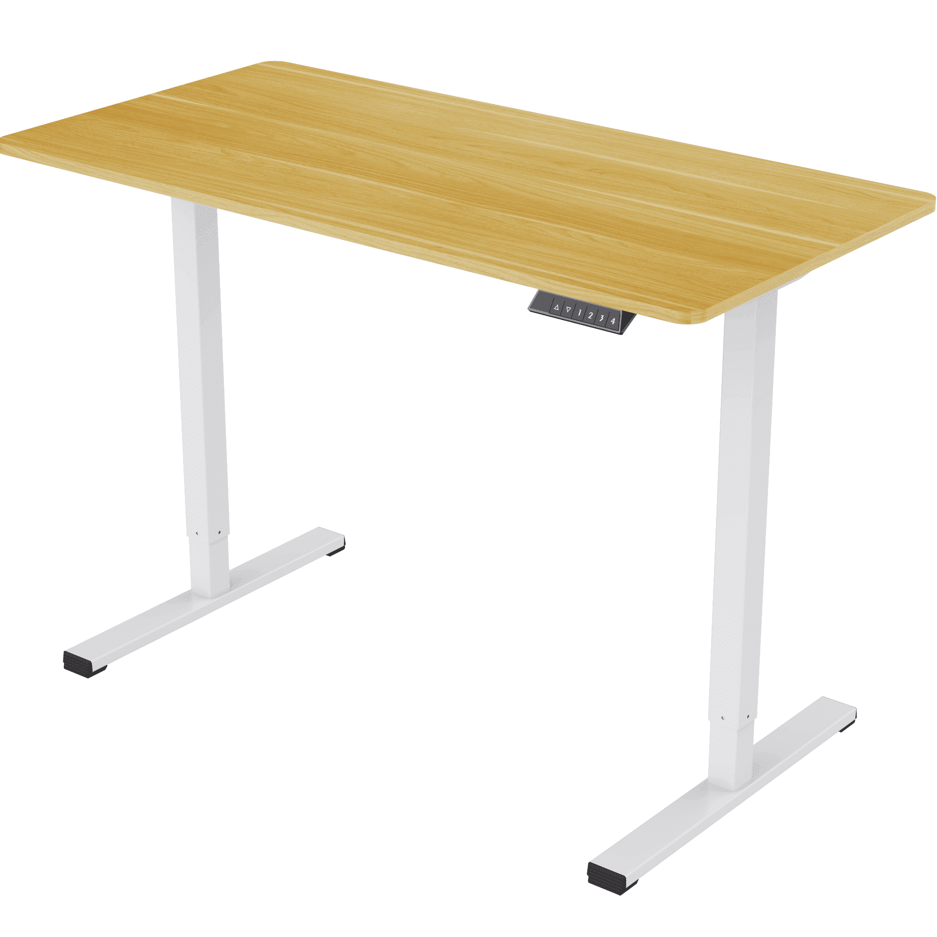 Electric Standing Desk, 28-46" Adjustable Height Motorized Sit Stand Home Office Desk