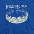 thumbnail image 2 of Lord of The Rings The Journey Unisex Adult Pull-Over Heather Hoodie, Small, Royal, 2 of 4