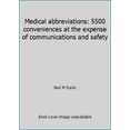 thumbnail image 1 of Pre-Owned Medical abbreviations: 5500 conveniences at the expense of communications and safety (Unknown) 0931431042 9780931431043, 1 of 1