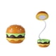 thumbnail image 2 of Luz de noche de hamburguesa Luz de mesa de hamburguesa Luz de soporte suave retráctil Luz de flexión Luz de regalo Luz de noche, 2 of 9