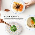 thumbnail image 3 of 12-Piece Dinnerware Set, Round Porcelain Dinnerware Set Include 4 Each of 10.5" Dinner Plate, 7.5" Salad Plate and 5.6" Bowl, 3 of 6