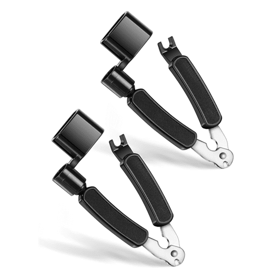 2026 New 3-in-1 Guitar Tool - String Winder, Cutter & Bridge Pin Puller | All-in-One Guitar Maintenance Accessory for Quick String Changes 2PC