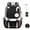 Z11-Black, variant on School Backpack for Ages 3rd 4th 5th 6th Middle Elementary School Bag with USB Charger Students Solid Color Bookbag Outings, Playground