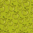 thumbnail image 1 of Ahgly Company Machine Washable Indoor Square Transitional Dark Yellow Green Area Rugs, 6' Square, 1 of 7