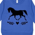 thumbnail image 3 of Inktastic Horse for Girls Toddler Sweatshirt, 3 of 4
