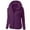 Purple, variant on Christmas Womens Oversized Fleece Jackets Sherpa Coats Hoodie with Pockets Solid Fuzzy Fleece Sweatshirt Tie Dye Fluffy Coat Women Winter Coat Clearance Petite