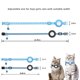 thumbnail image 2 of Paquete de 2 Collares para Gatos, para Collares Air Tag con Hebilla de Seguridad y Campana ExtraíBle para Small Pet Collar Azul, 2 of 7
