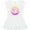AA-White, variant on Inktastic Gatlinburg, Tennessee- Mountains in Sunrise Colors Girls Toddler Dress
