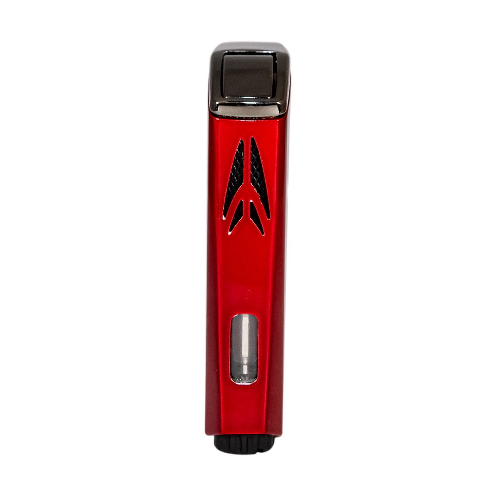 Lotus Chroma Dual Torch Lighter with Punch Cutter - Red