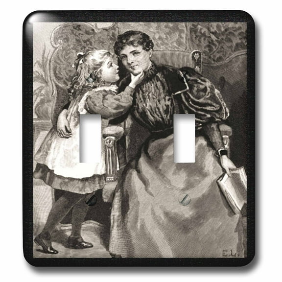 3dRose, Mother and Daughter , double toggle switch