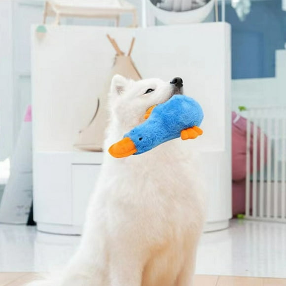 LSLJS Pet Supplies Teething Toys for Dogs and Cats Cute Stuffing with Soft QuackingIndoor and Puppy Chewing Teeth Cleaning and Playing Teething Duck Pet Supplies