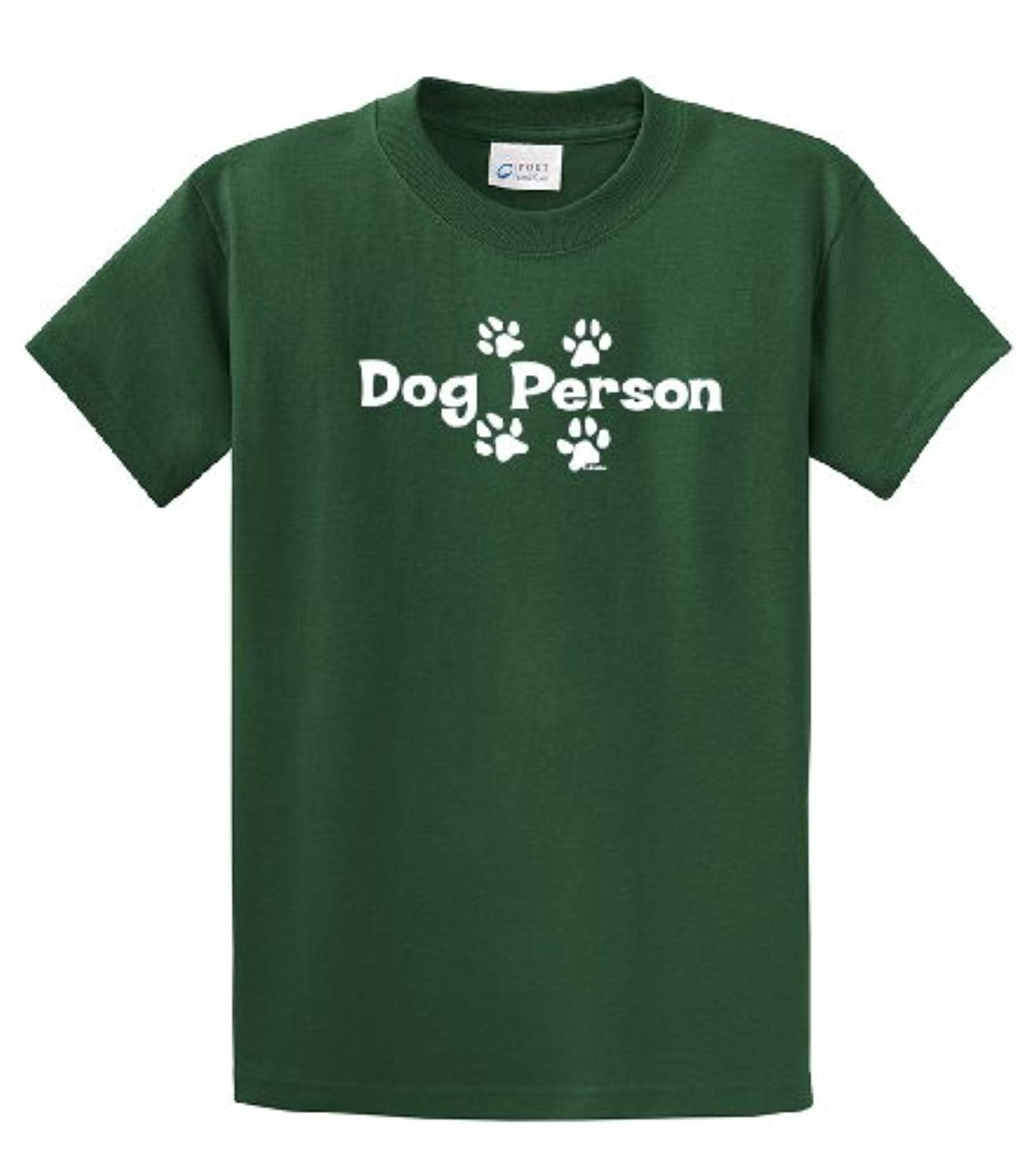 Dog Person Pawprints Puppy Great Dog Lover Unisex Adult Short Sleeve T-shirt - Picture 29 of 93