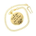 thumbnail image 2 of Analog Pocket Watch Battery Powdered Watch Retro Hanging Watch with Chain, 2 of 8