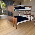 thumbnail image 4 of Litera de madera Karol Individual -Matrionial + Set de 2  almohadas atlas basic., 4 of 4