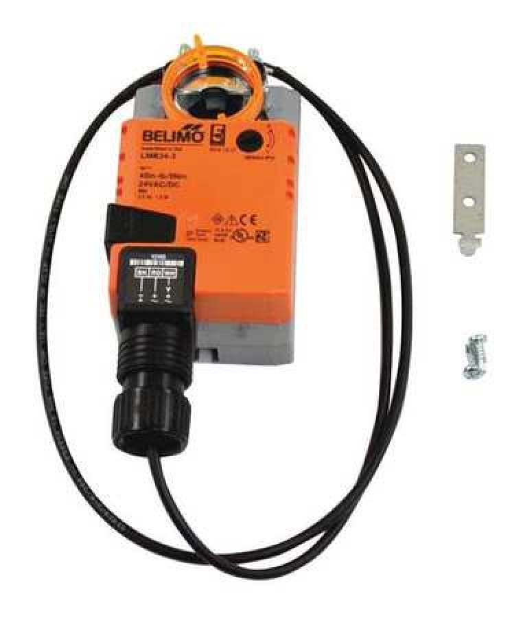 Belimo LMB243 Damper Actuator,45 inlb, NonSpring Return, 24V, On/Off