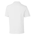 thumbnail image 3 of Men's Cutter & Buck White Norfolk Tides DryTec Genre Textured Solid Polo, 3 of 3