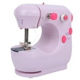 thumbnail image 1 of Table Sewing Machine, Electric 2 Speed 2 Thread Multifunction Sewing Machine, Heavy Duty Mini for Beginners Diy Enthusiasts Cyan,Pink,White and Pink,White and Purple,Red, 1 of 7