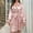Pink, variant on Hauaitttt Women's Home Pajamas Women's Imitation Silk V Neck Pajamas Home Wear Pajamas Women Soft Cute Women Sleepwear Night Gown Maternity Silk Pajama Set Women Womens Pajamas Set plus Size