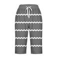 thumbnail image 4 of LEBONYARD Plus Size Shorts Clearance,Women's Shorts with Comfortable Fit,Women Shorts Casual Pants Straight Leg Drawstring Elastic Waist Loose Comfy Pants with Pockets Gray S, 4 of 5