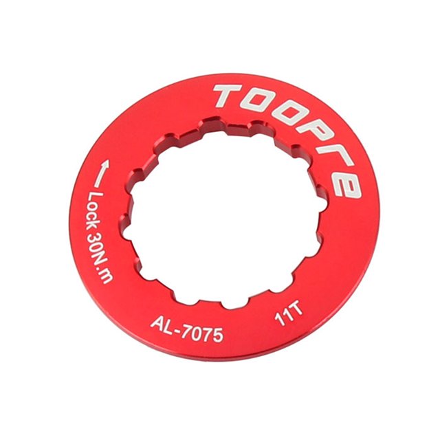 TOOPRE Cassette Flywheel Lock Cover 11T MTB Road Bike Freewheel Locks Ring Caps