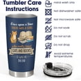 thumbnail image 4 of Cat Gifts for Cat Lovers, Funny Cat Tumbler with Lid Stainless Steel, Cute Cat Cup, Cat Tumbler with Handle, Cat Gifts for Women, 4 of 5