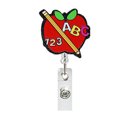 thumbnail image 1 of Glitter Retractable Badge Reel Student & Teacher Exhibition ID Card Clips Badge Holder 360 Rotating Alligator 3, 1 of 6