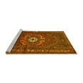 thumbnail image 2 of Ahgly Company Machine Washable Indoor Round Persian Yellow Traditional Area Rugs, 6' Round, 2 of 4