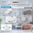 thumbnail image 2 of VOLISUN 24 Pack 3 inch Recessed Lighting, 5CCT LED Recessed Light with Junction Box, 2700K-5000K Selectable, Dimmable Canless Wafer Downlight, LED Ce, 2 of 8