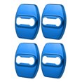 thumbnail image 1 of 4uds Coche Puerta Cerradura Cierres Cubierta Puerta Protector Inoxidable Acero Azul, 1 of 1