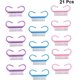 thumbnail image 4 of 63 Pcs Trumpet Accessories Nursing Accessories Nail Cleaner Brush Nail Art Care Tool Handle Nail Brush Fingernail Scrub Brushes Dust Brushes Cleaning Brush Detergent Supplies Grasp, 4 of 5
