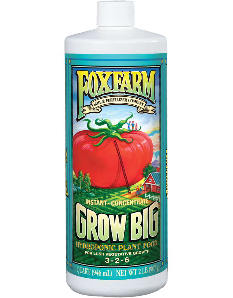 FoxFarm Hydro Formula Nutrients Trio 3 Quarts Liquid Plant Fertilizers | FX14050