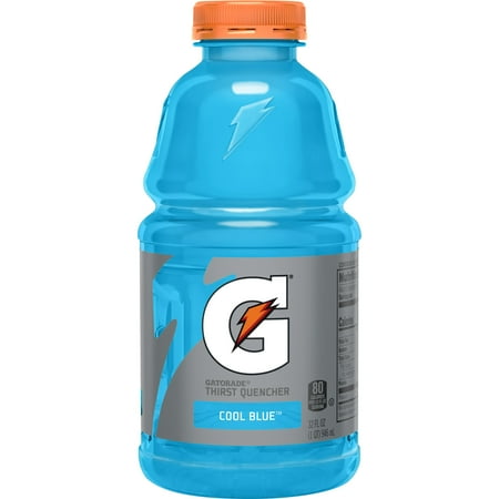 Gatorade Thirst Quencher Cool Blue Sports Drink, 32 fl oz, 1 Count Bottle