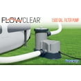 Bestway Flowclear 1500 Gallon Filter Pump