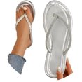 thumbnail image 2 of Wovix Women'S Slipper Trendy Slides Sandals Thong Classic Trendy Flat Durable Work Shoes Indoor Outdoor Shoes, 2 of 8