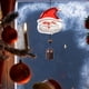 thumbnail image 4 of Xihbxyly Campana de Viento Navideña, Colgante Creativo de Papá Noel de Hierro, Campanas Coloridas y Crujientes, Decoración para Balcón y Jardín, Sonido Relajante para El Hogar, Fácil de Instalar, Tam, 4 of 6
