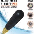 thumbnail image 4 of Thrifco 5006011 Drain Cleaning Bladder - Fits 1.5 Inch to 3 Inch Drain Pipes - Unclogs Stubborn Blockages in Bathroom Sinks, Shower Drains, Bathtubs, Pipes, 4 of 6