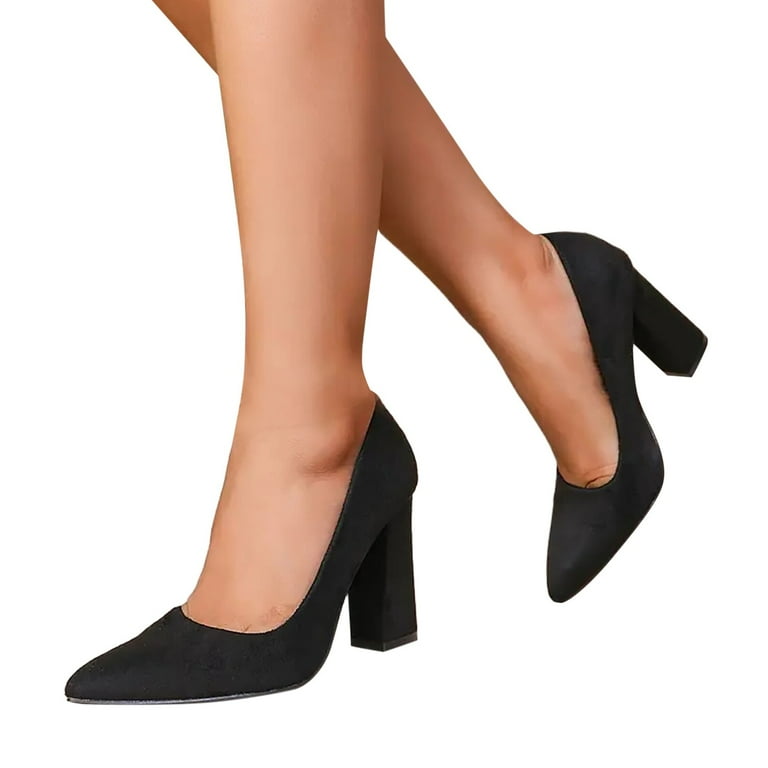 Sopiago Designer Heels for Women Pointed Toe Low Heels Pump Sopiago Designer Heels for Women Pointed Toe Low Heels Pump