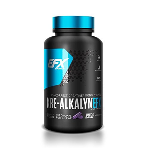 EFX Sports Krealkalyn Creatine Monohydrate Pre & PostWorkout 120