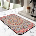 thumbnail image 2 of Mystic Mandala Dish Drying Mat, Artistic Spiritual Absorbent Coffee Bar Mat, Boho Chic Kitchen Counter Protector, 2 of 6