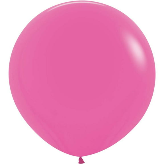 24 inch Sempertex Deluxe Fuchsia Latex Balloons (10 Pack) - Party Supplies Decorations