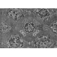 thumbnail image 1 of Ahgly Company Indoor Rectangle Abstract Gray Contemporary Area Rugs, 2' x 5', 1 of 1