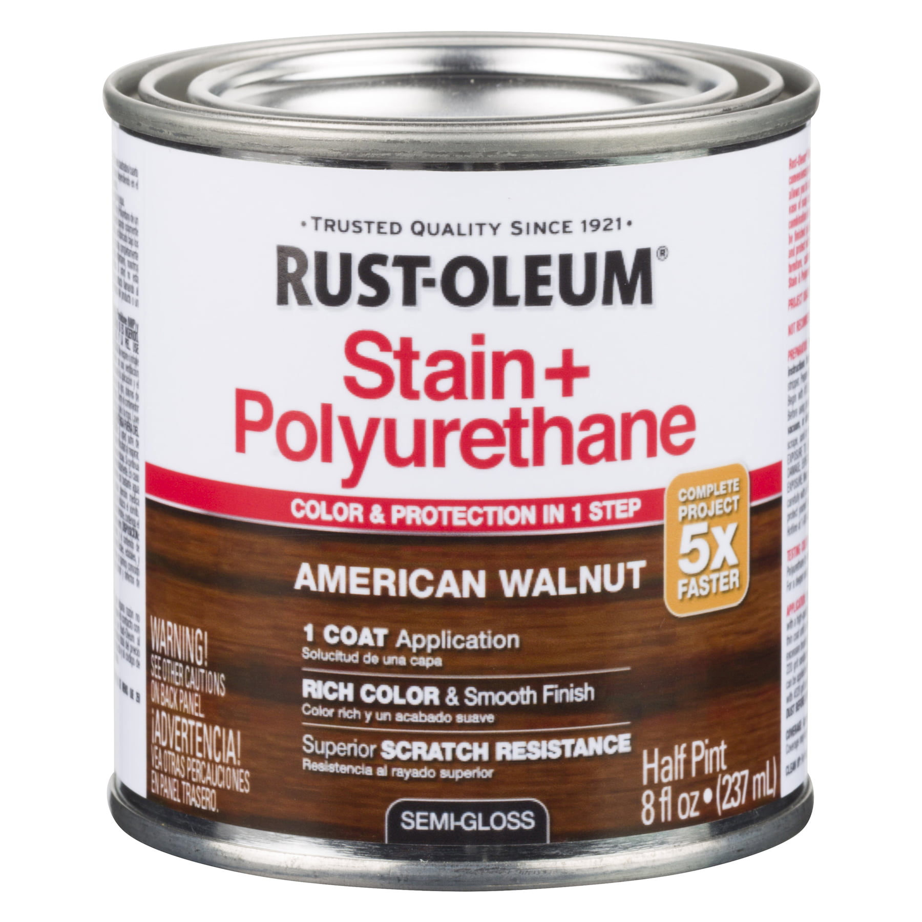 Stain and Polyurethane American Walnut Stain and Polyurethane Early Am