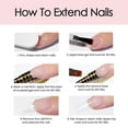 thumbnail image 6 of ELOTRAF Clear Builder Gel for Nails: UV/LED Hard Gel 50g Large Capacity 3D Sculpting Extension Strengthen Professional Art Manicure, 6 of 6