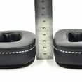 thumbnail image 2 of Protein Leatherette and Memory Foam Ear Pads for Denon AH D600 Headphones Black, 1 Pair, 2 of 9