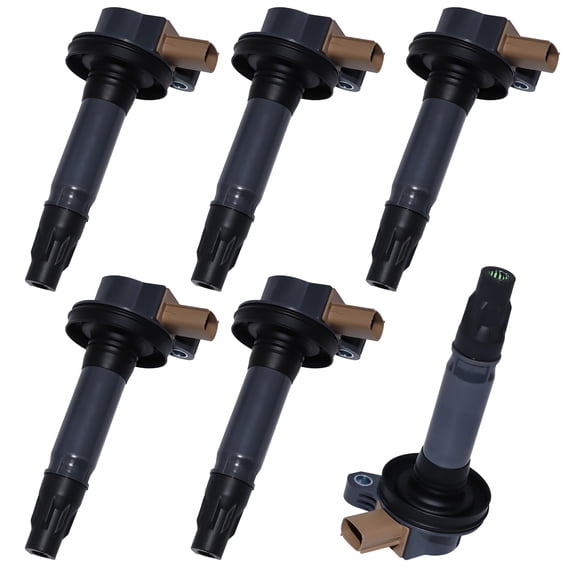 HENGCOOL UF646 Ignition Coil Packs Compatible with Ford & Lincoln V6-3.5L Ecoboost 2011-2016 F150 Explorer Expedition Flex Transit-150, MKS MKT Navigator Turbo Replace # BL3Z-12029-C DG549